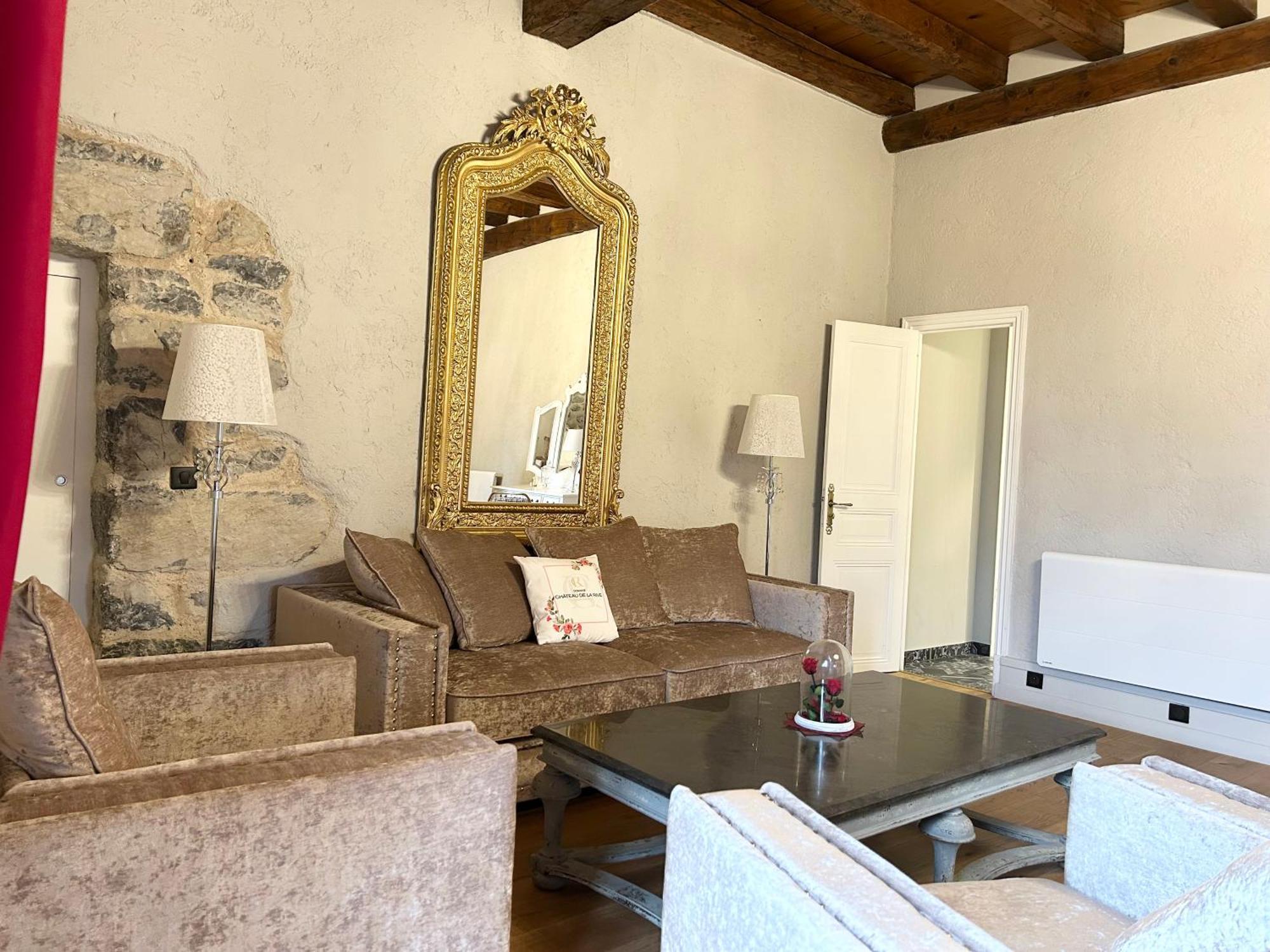 Chateau De La Rive - Suite Prestige - Chambre 2 Personnes Cruet Exterior photo